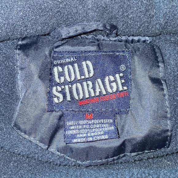 NWOT.  Men’s original Cold Storage coat.  Size medium - Picture 3 of 5